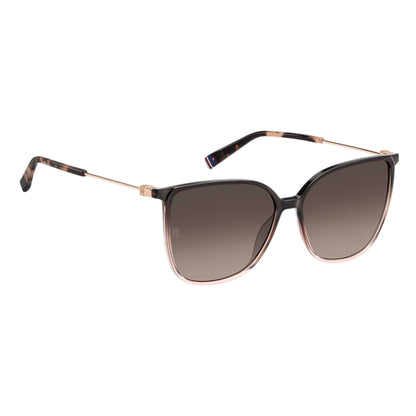 Grey-Pink - Side - Tommy Hilfiger Round Sunglasses