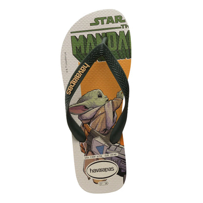 Multicoloured - Back - Star Wars: The Mandalorian Unisex Adult Baby Yoda Flat Flip Flops