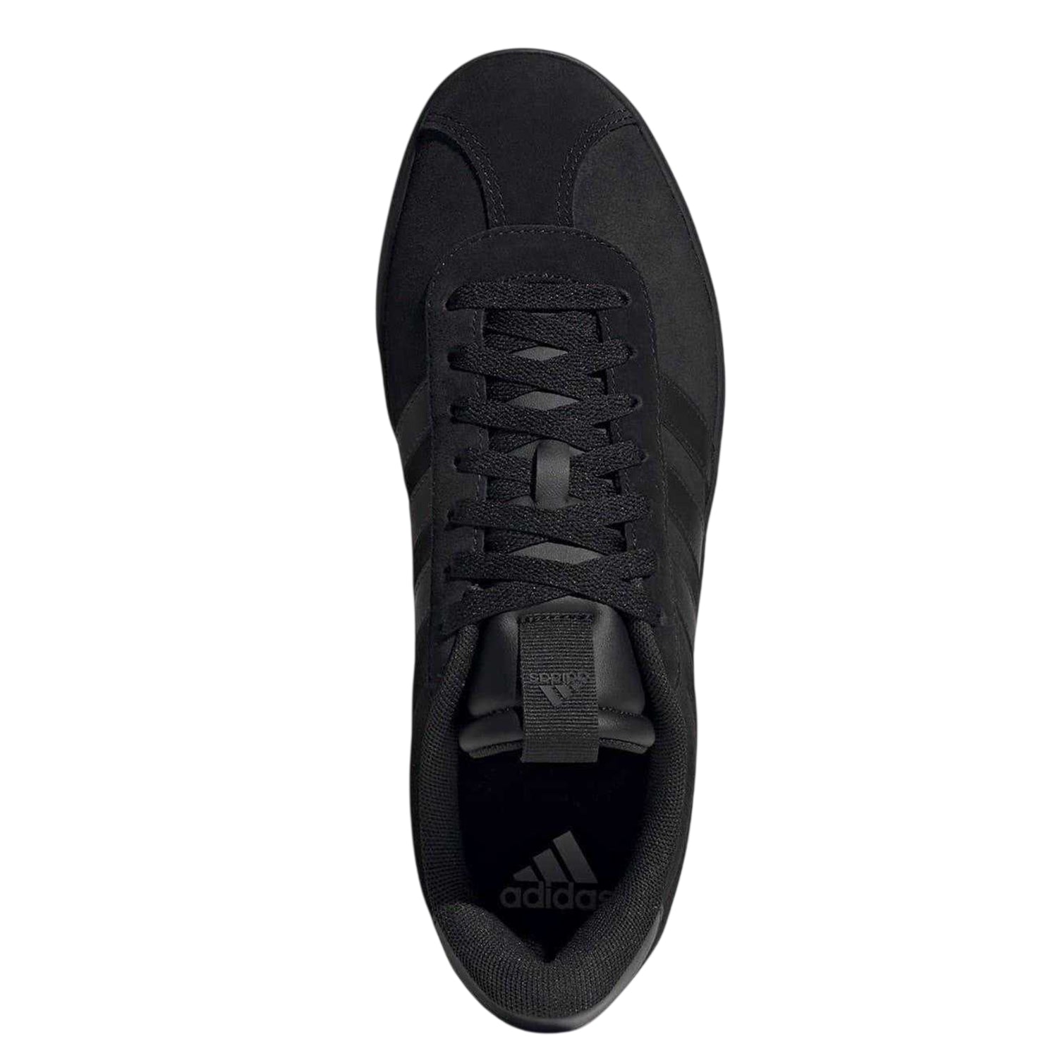 Core Black - Lifestyle - Adidas Mens VL Court 3.0 3 Stripes Leather Shoes