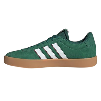 Core Black - Pack Shot - Adidas Mens VL Court 3.0 3 Stripes Leather Shoes