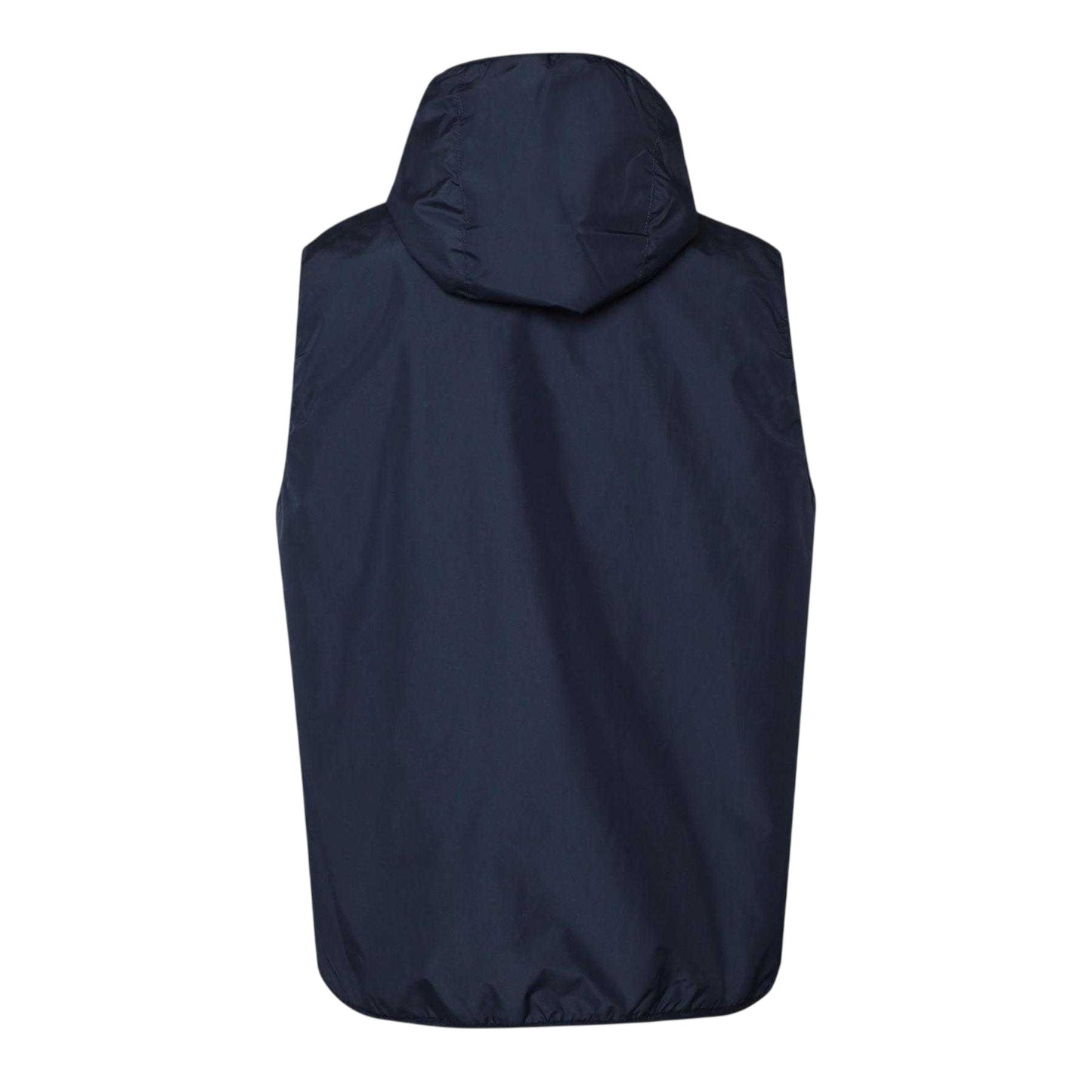 Blue - Back - Gant Mens Sleeveless Gilet