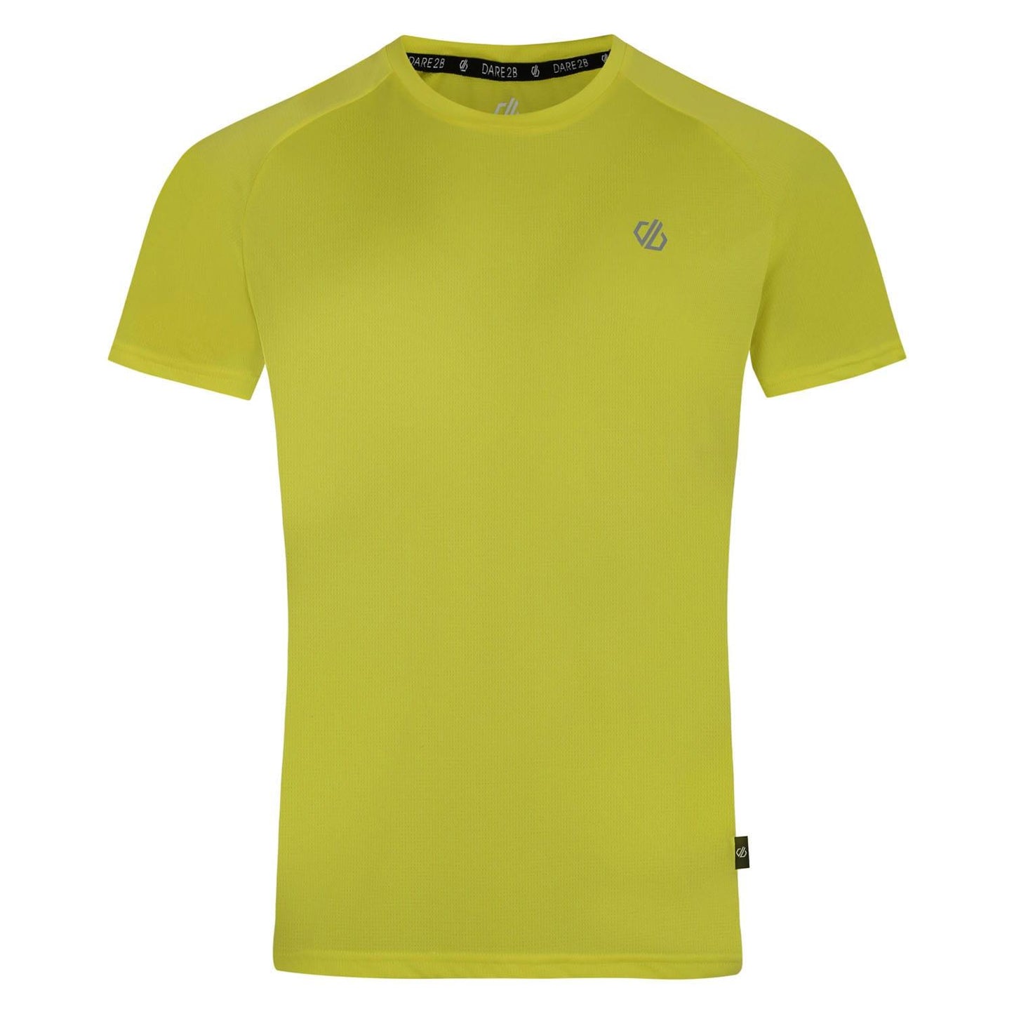 Yellow - Front - Dare 2B Mens Accelerate Lightweight Running T-Shirt