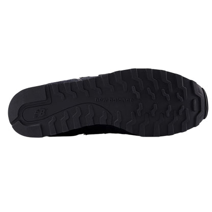Black-Magnet Grey - Back - New Balance Mens 373 Suede Trainers