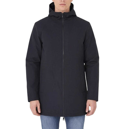 Black - Front - Brave Soul Mens Nik Parka