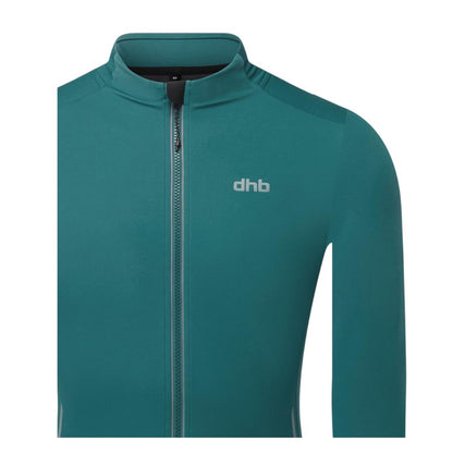 Blue - Side - dhb Mens Aeron Lab Polartech Lightweight Winter Performance Jacket