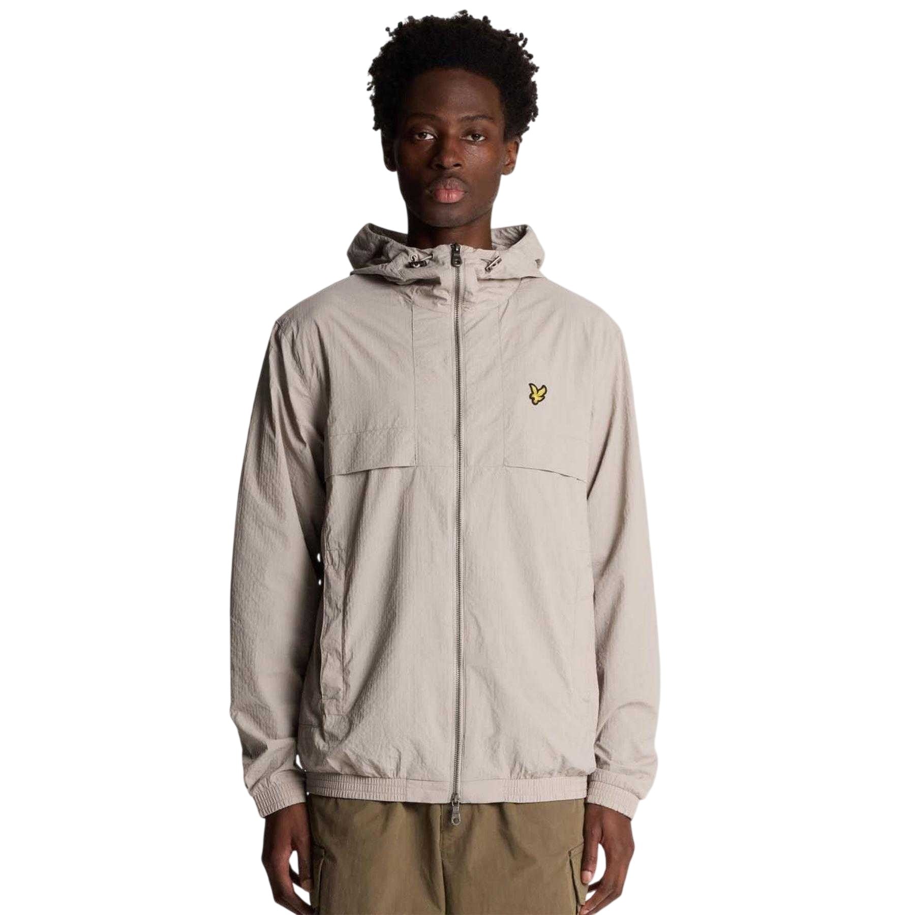 Grey - Lifestyle - Lyle & Scott Mens Hooded Jacket