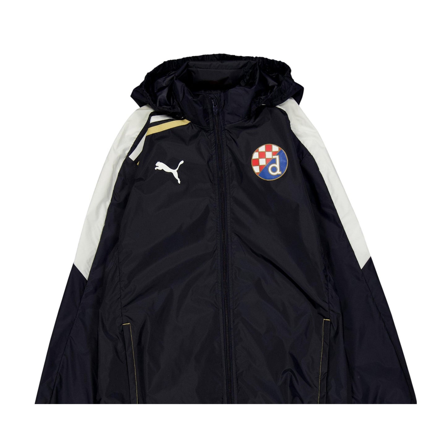 Green - Side - Puma Childrens-Kids Esito Raincoat