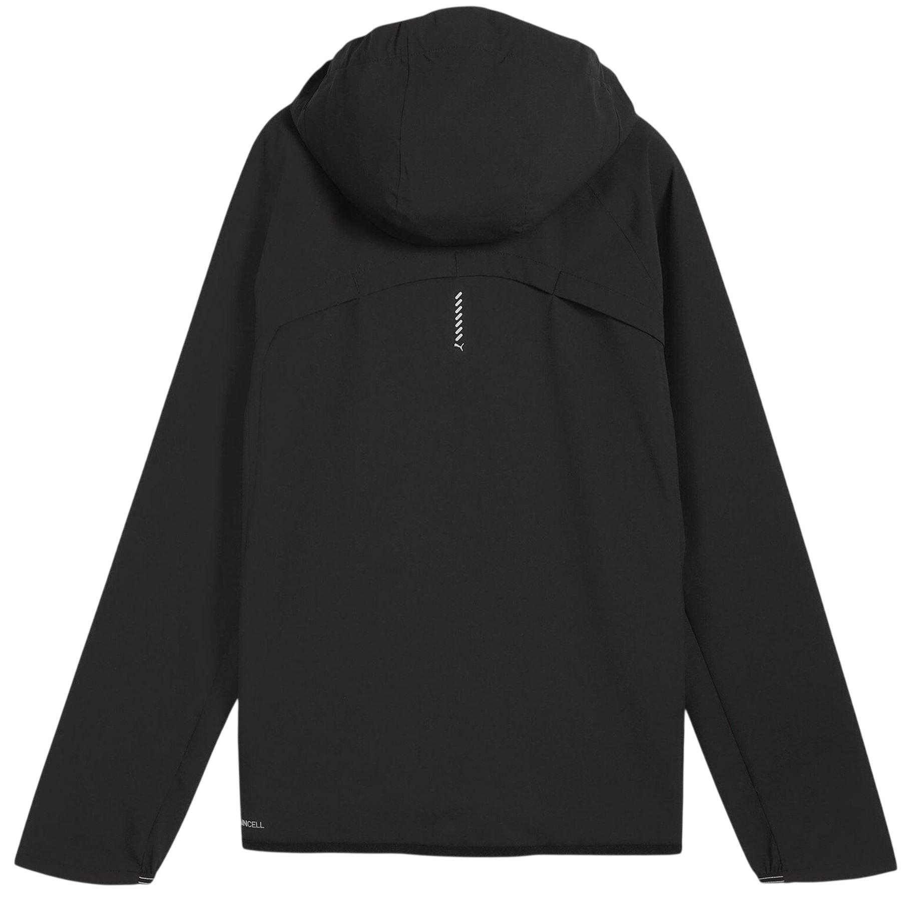 Puma Black - Back - Puma Womens-Ladies RainCell Running Jacket