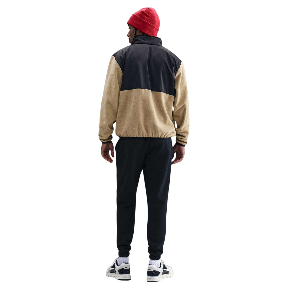 Parachute Beige - Back - Nike Mens Colour Block Full Zip Regular Jacket