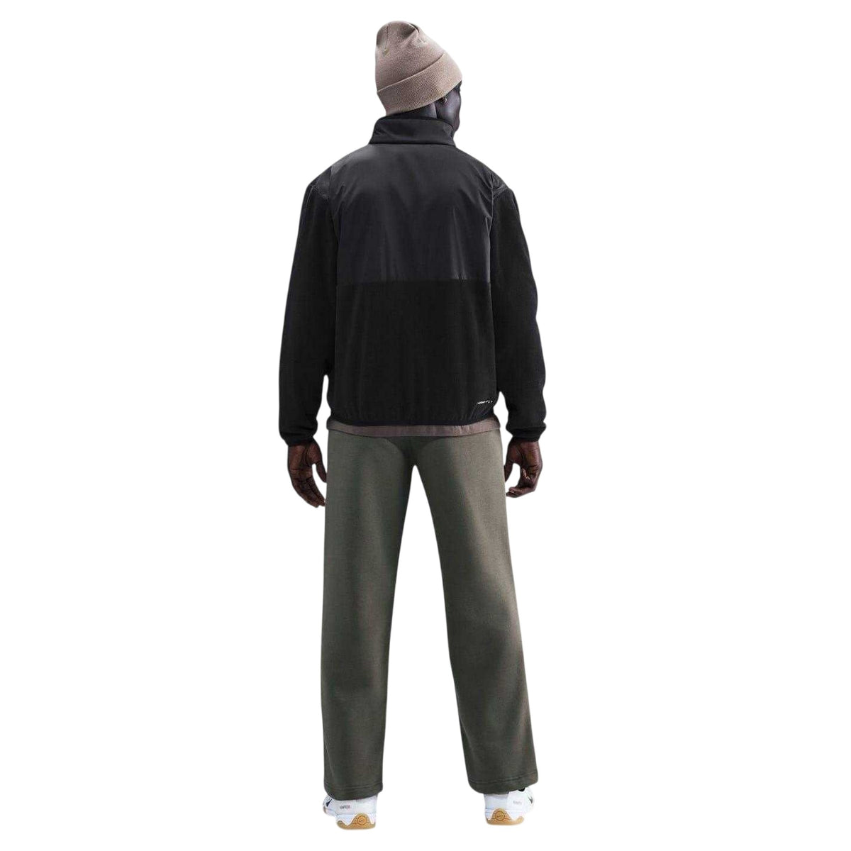 Black-White - Lifestyle - Nike Mens Colour Block Full Zip Regular Jacket