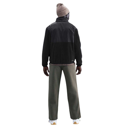 Black-White - Lifestyle - Nike Mens Colour Block Full Zip Regular Jacket