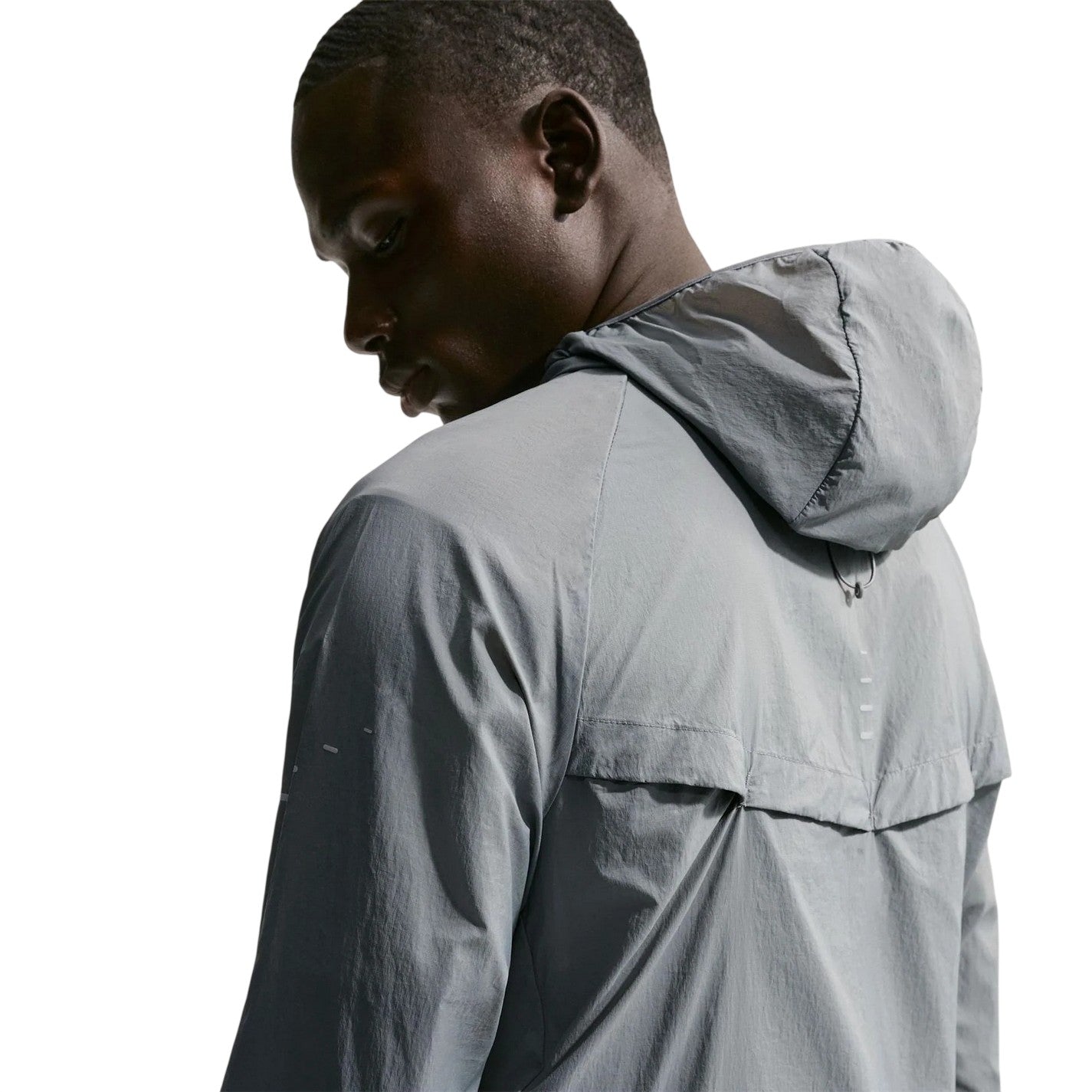 Smoke Grey - Lifestyle - Nike Mens Stride Lightweight Hooded Jacket
