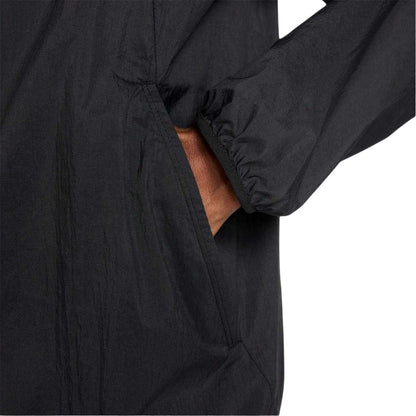Black-Silver - Lifestyle - Nike Mens Stride Lightweight Hooded Jacket
