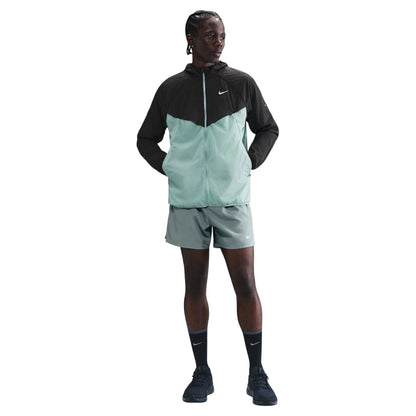 Cannon-Black - Front - Nike Mens Stride Lightweight Hooded Jacket