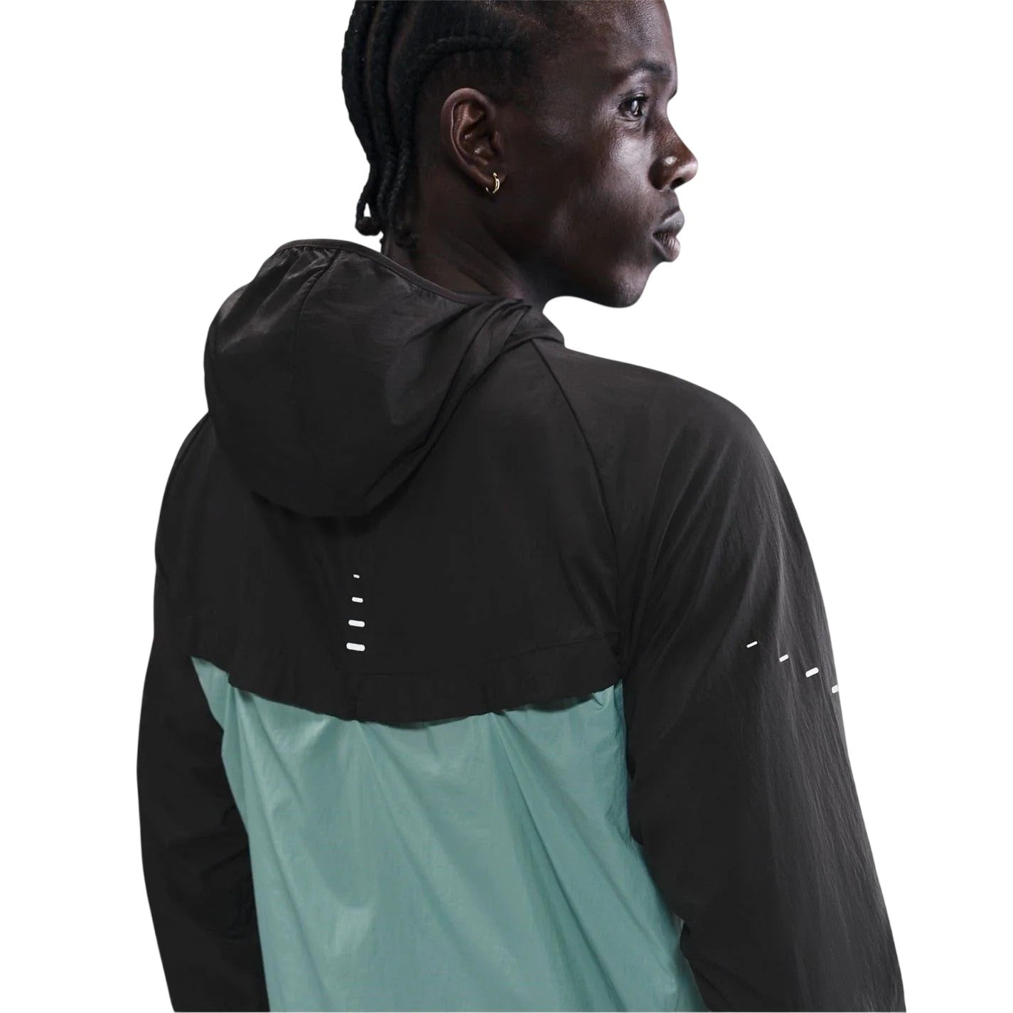 Cannon-Black - Side - Nike Mens Stride Lightweight Hooded Jacket