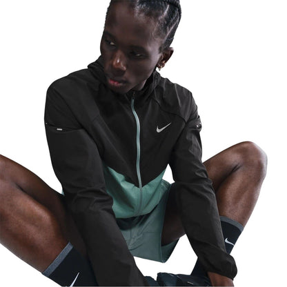 Cannon-Black - Lifestyle - Nike Mens Stride Lightweight Hooded Jacket