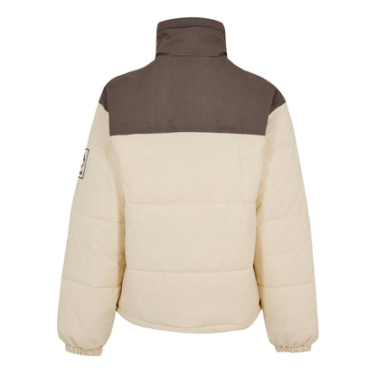 Angora-Chocolate Chip - Back - Timberland Womens-Ladies Welch Mountain Puffer Jacket