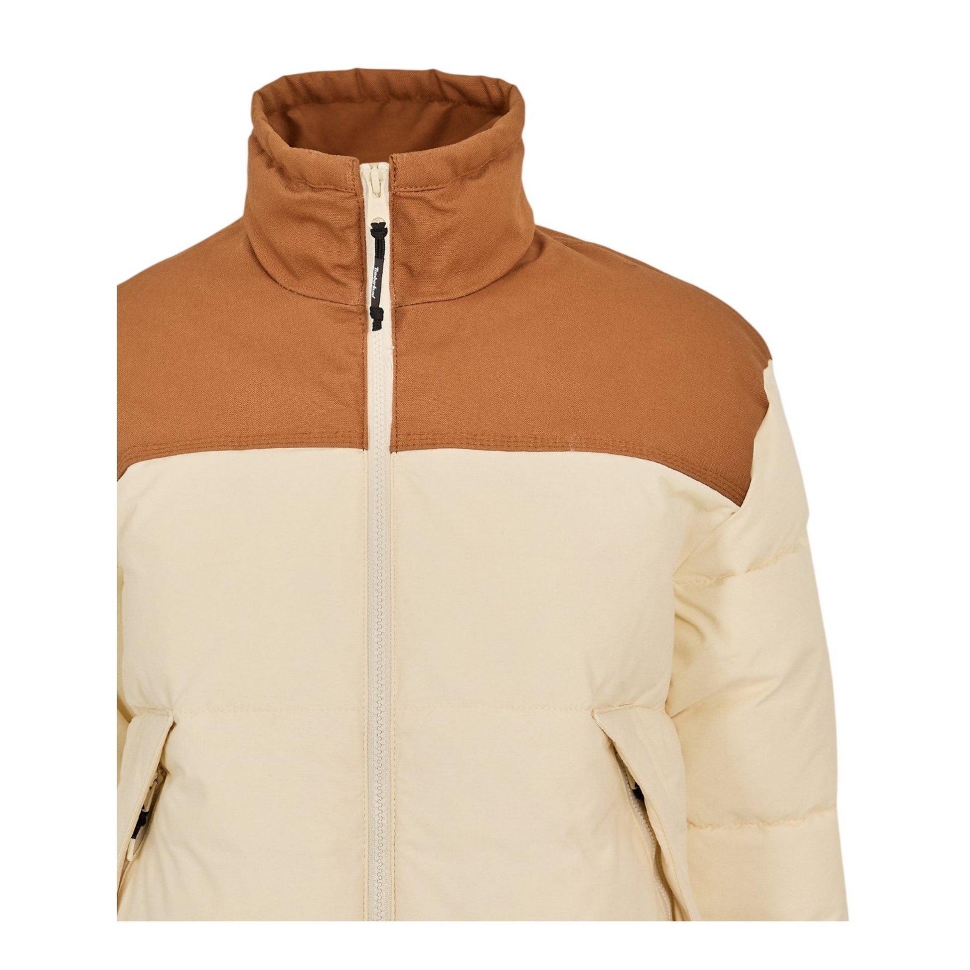 White-Smoke - Side - Timberland Womens-Ladies Welch Mountain Puffer Jacket