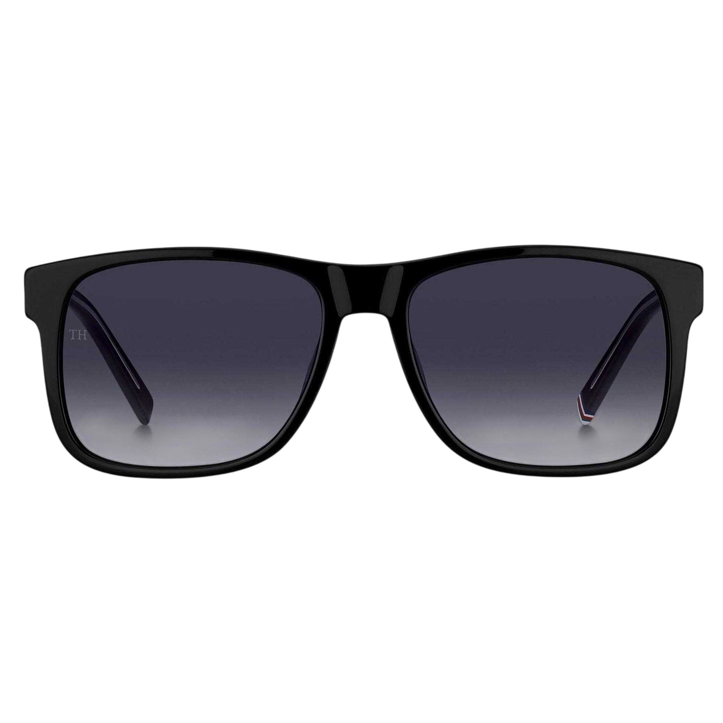 Black - Back - Tommy Hilfiger Mens Round Sunglasses