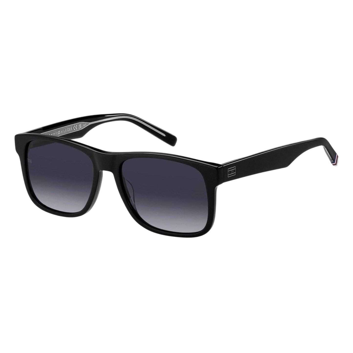 Black - Front - Tommy Hilfiger Mens Round Sunglasses