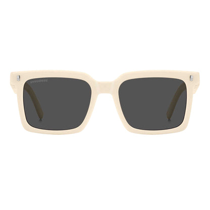 Ivory - Front - DSquared2 Mens Icon Sunglasses