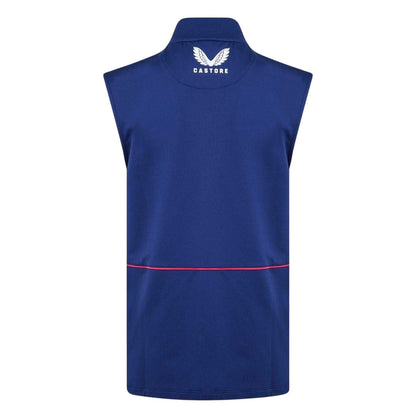 Navy - Back - Castore Womens-Ladies West Indies Sleeveless Gilet