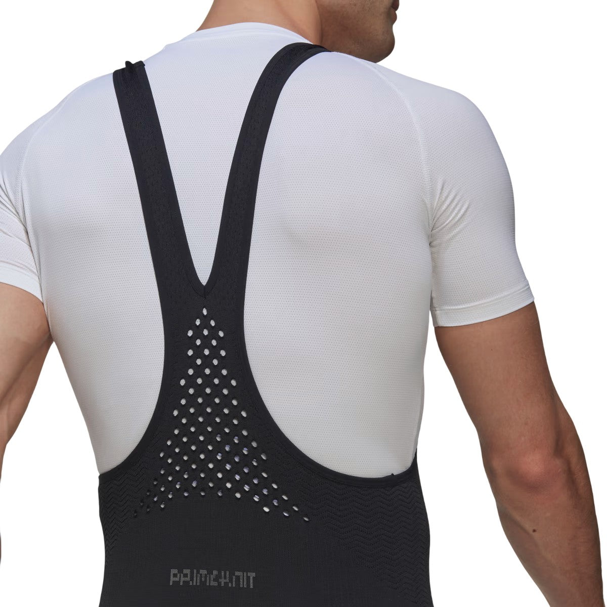 Black - Pack Shot - Adidas Mens Plain Cycling Bib Shorts