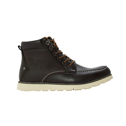 Brown - Back - Original Penguin Mens Atlas Hiking Boots
