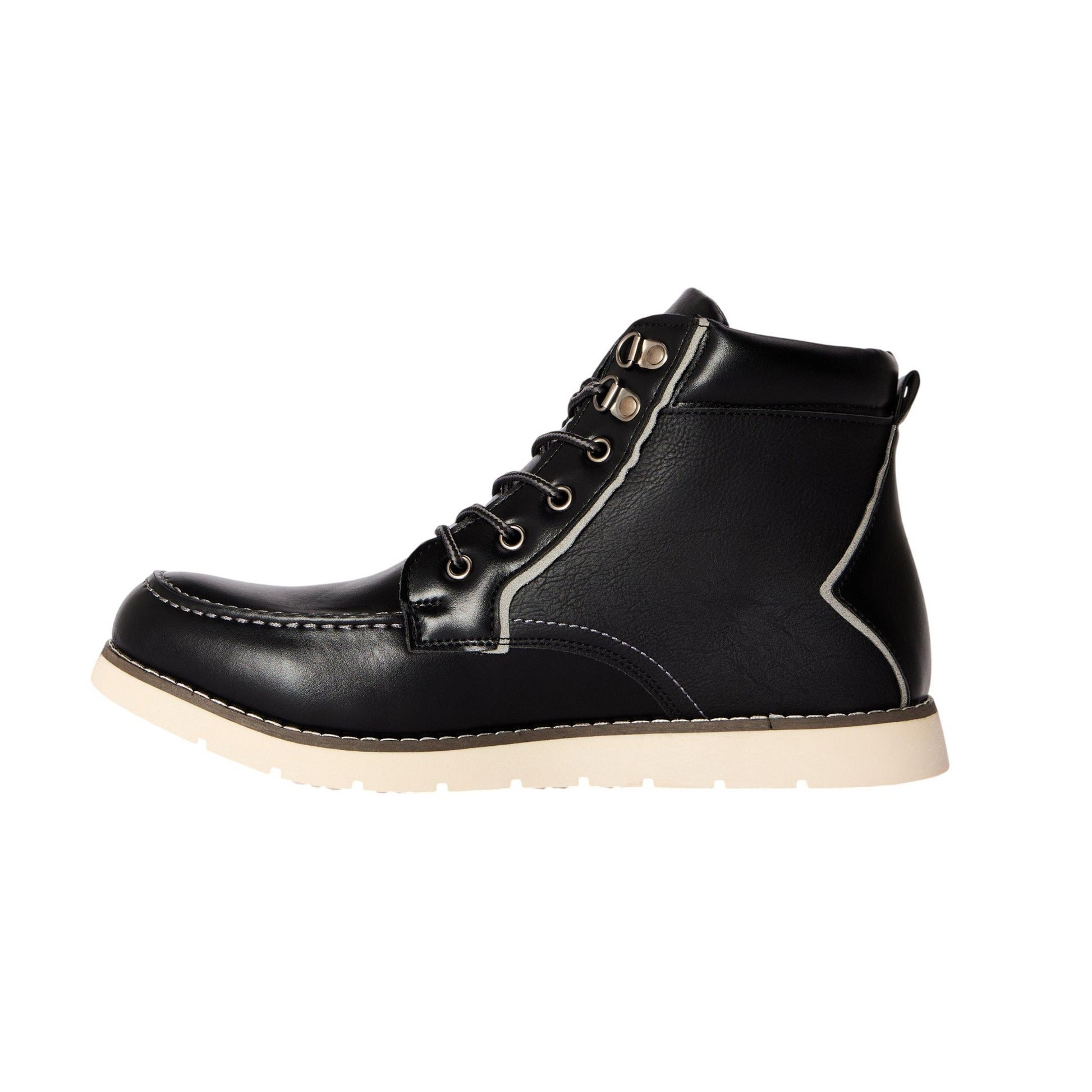 Black - Back - Original Penguin Mens Atlas Hiking Boots