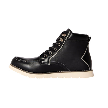 Black - Back - Original Penguin Mens Atlas Hiking Boots