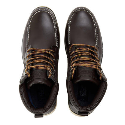 Brown - Front - Original Penguin Mens Atlas Hiking Boots