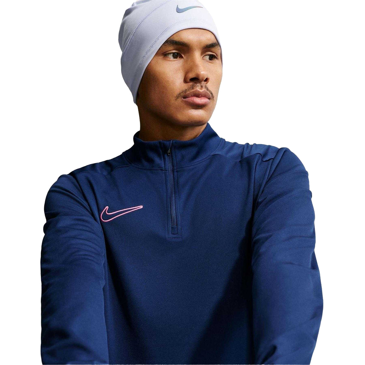 Blue - Side - Nike Mens Academy Drill Top