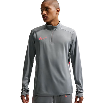 Grey - Front - Nike Mens Academy Drill Top