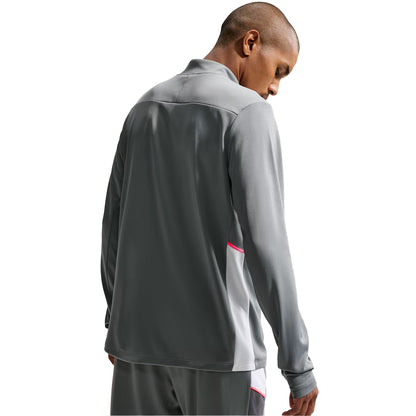 Grey - Back - Nike Mens Academy Drill Top