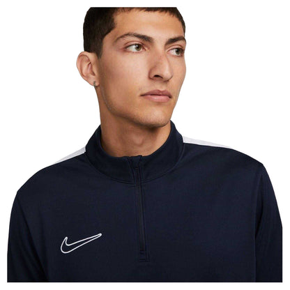 Navy - Side - Nike Mens Academy Drill Top