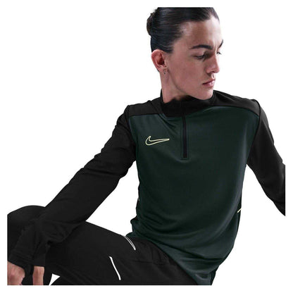 Black-Lime - Side - Nike Mens Academy Drill Top