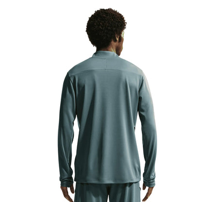 Slate-White - Back - Nike Mens Academy Drill Top