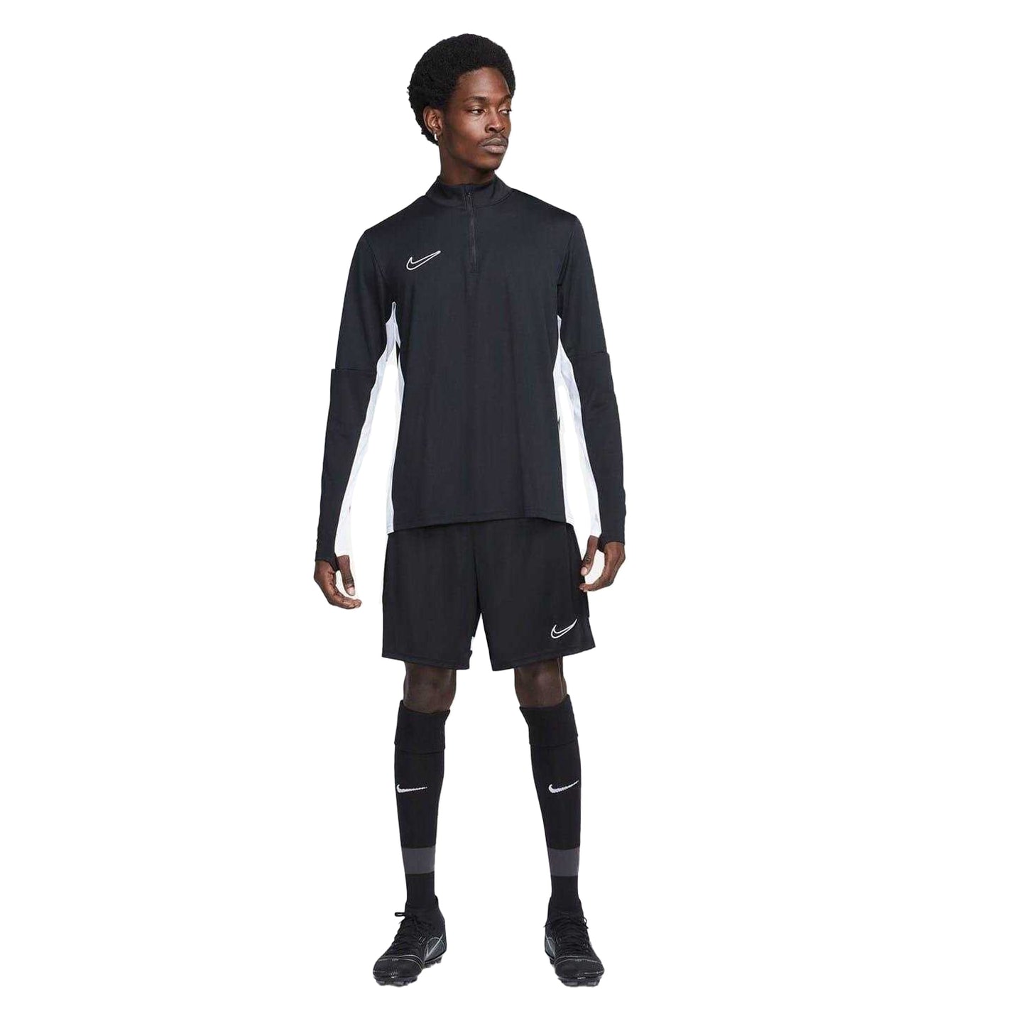 Black-White - Lifestyle - Nike Mens Academy Drill Top