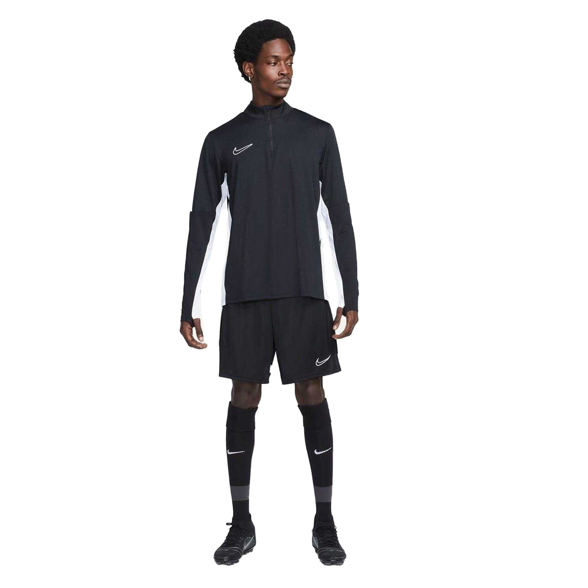 Black-White - Lifestyle - Nike Mens Academy Drill Top