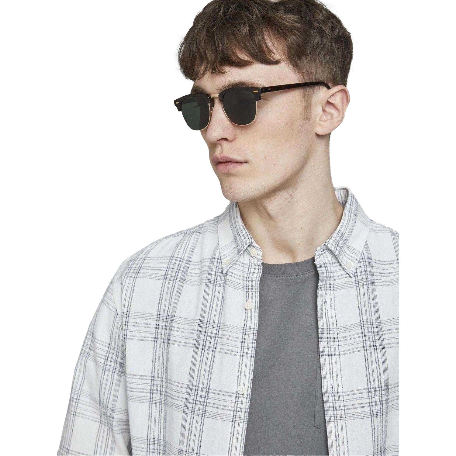 Black Coffee - Pack Shot - Jack And Jones Mens Ryder Sunglasses