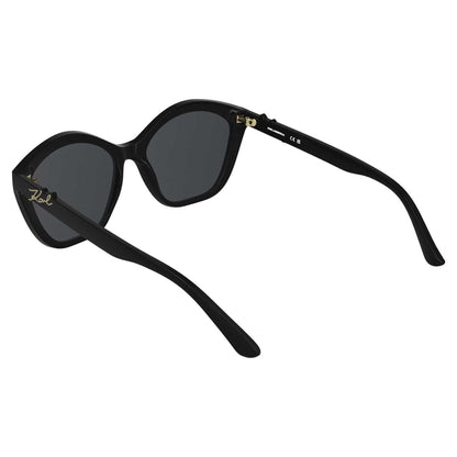 Black - Back - Karl Lagerfeld Mens Cat Eye Sunglasses