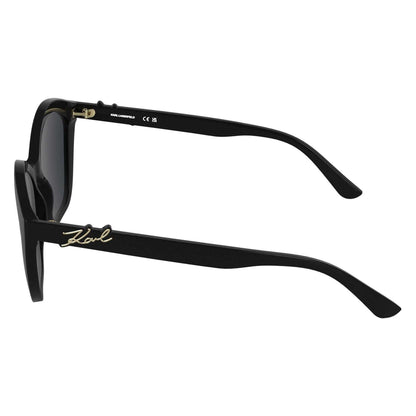 Black - Side - Karl Lagerfeld Mens Cat Eye Sunglasses