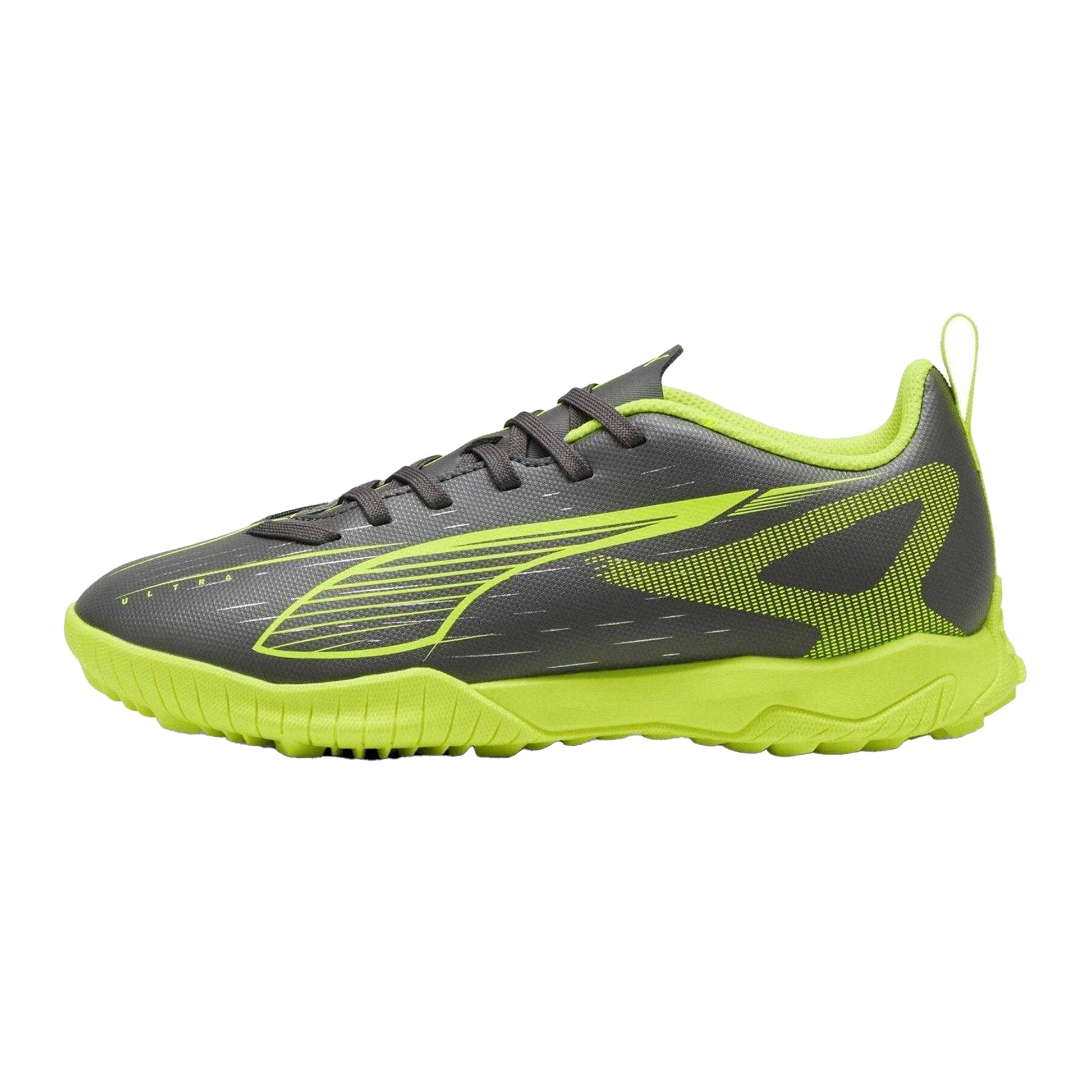 Silver - Back - Puma Childrens-Kids Ultra 5 Play TT Turf Training Football Boots