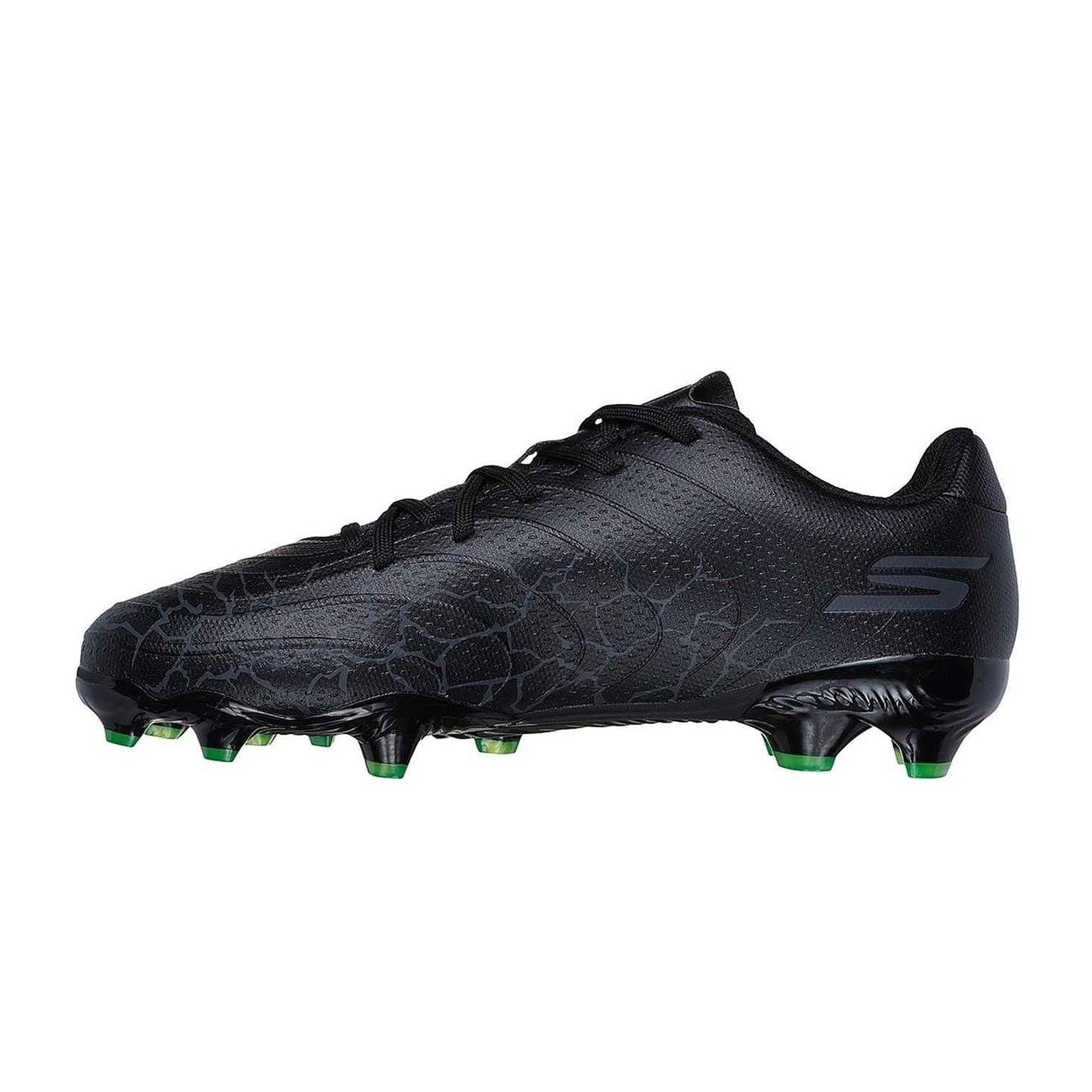 Black - Back - Skechers Childrens-Kids Crib Firm Ground Football Boots
