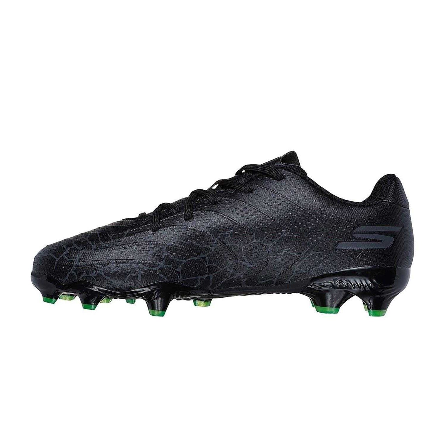 Black - Back - Skechers Childrens-Kids Crib Firm Ground Football Boots