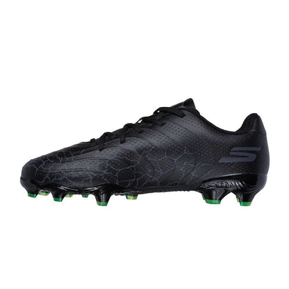 Black - Back - Skechers Childrens-Kids Crib Firm Ground Football Boots