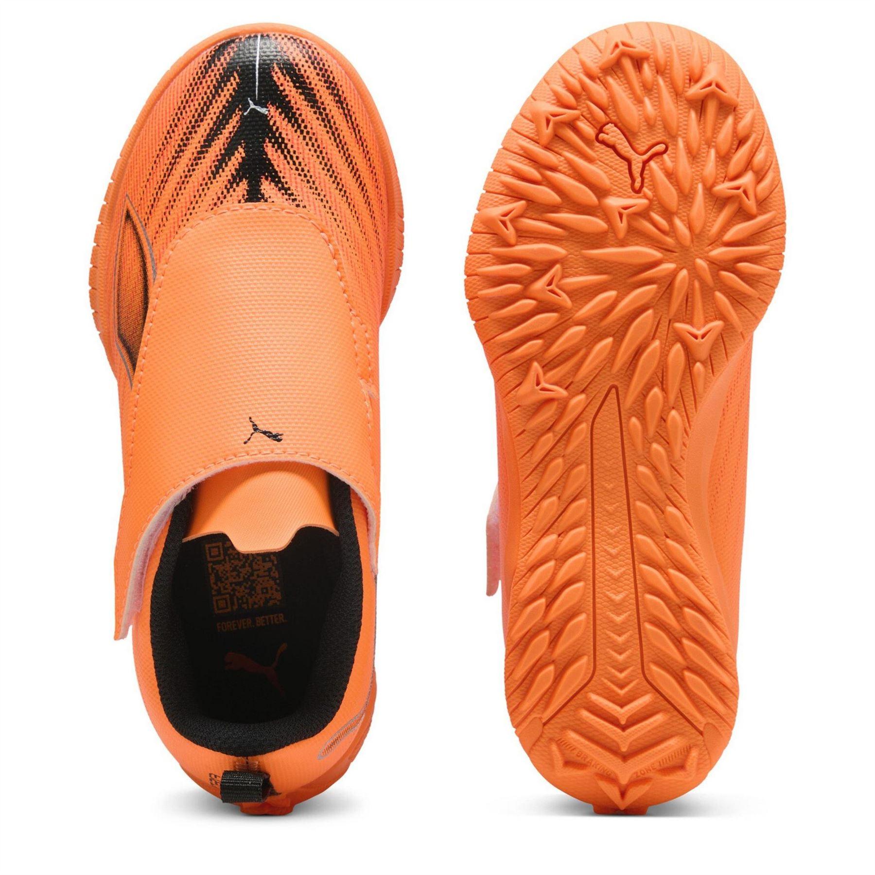Fire-Black - Side - Puma Childrens-Kids Ultra 6 Play Football Boots