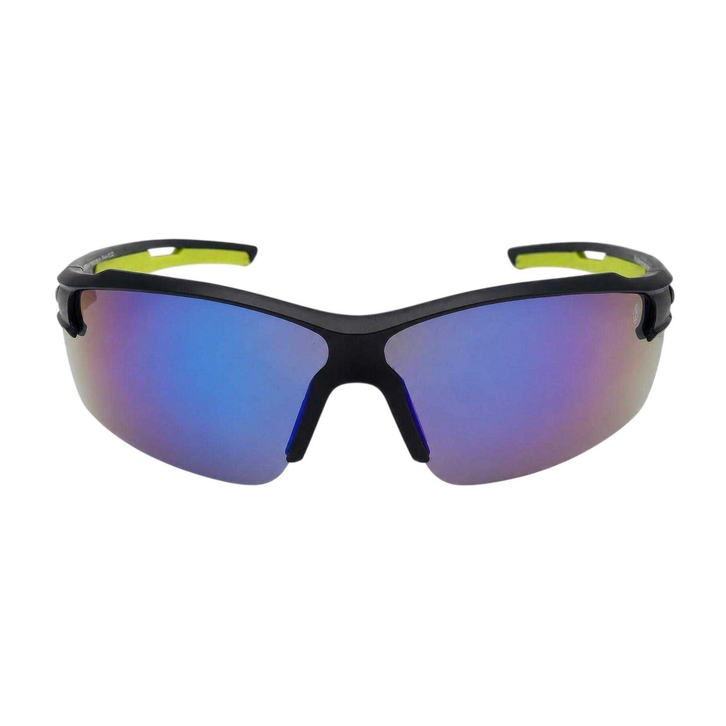 Black - Front - Stormtech Mens Half Rim Sport Sunglasses