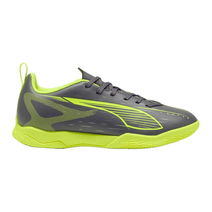 Silver - Front - Puma Childrens-Kids Ultra 5 Play IT Indoor Football Shoes