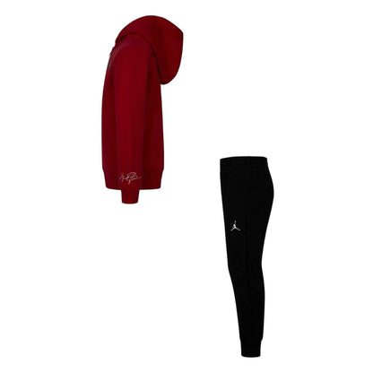 Black - Pack Shot - Nike Childrens-Kids Air Jordan Fleece Tracksuit